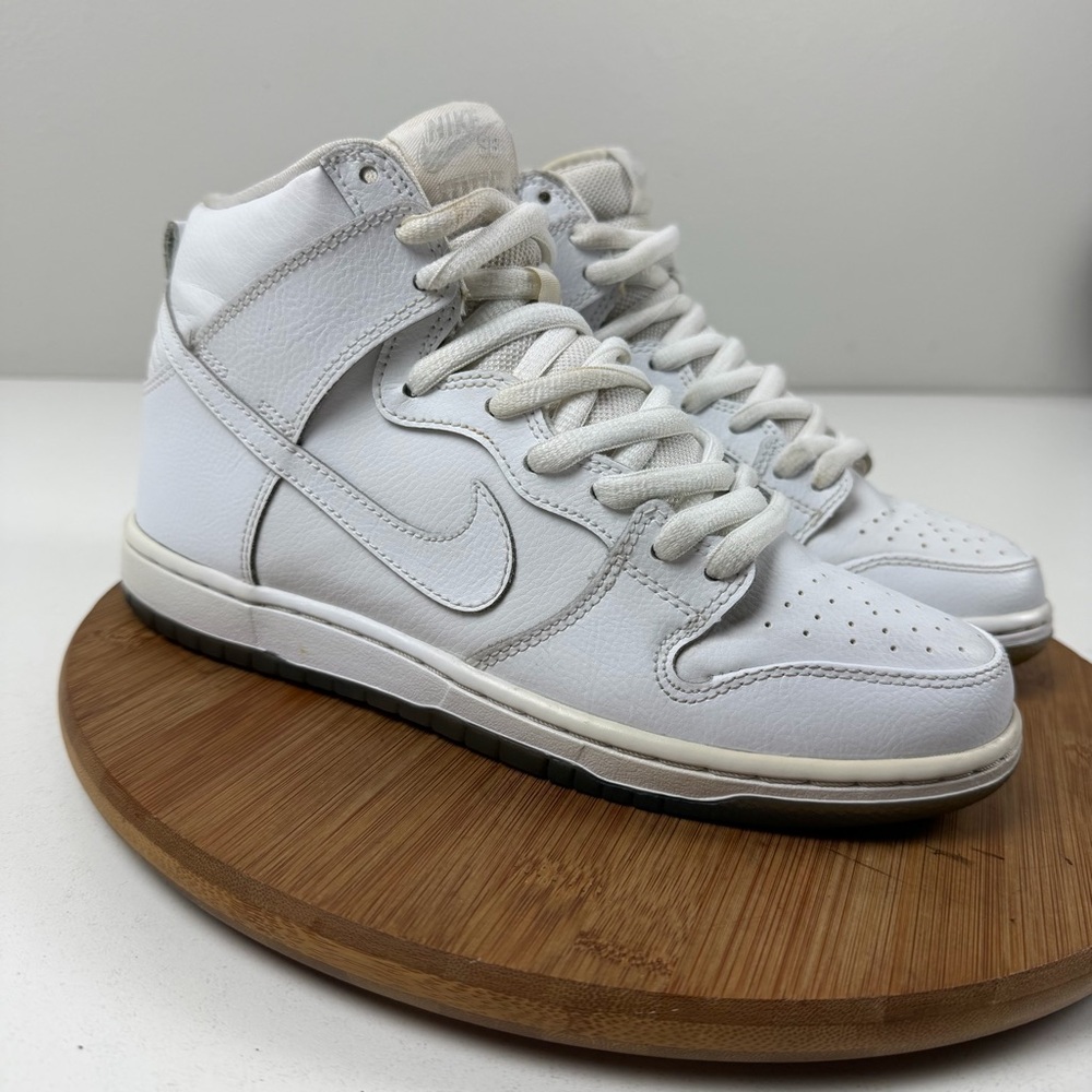 Nike SB Dunk Hi Pro ‘White Ice’ Premium Sneakers